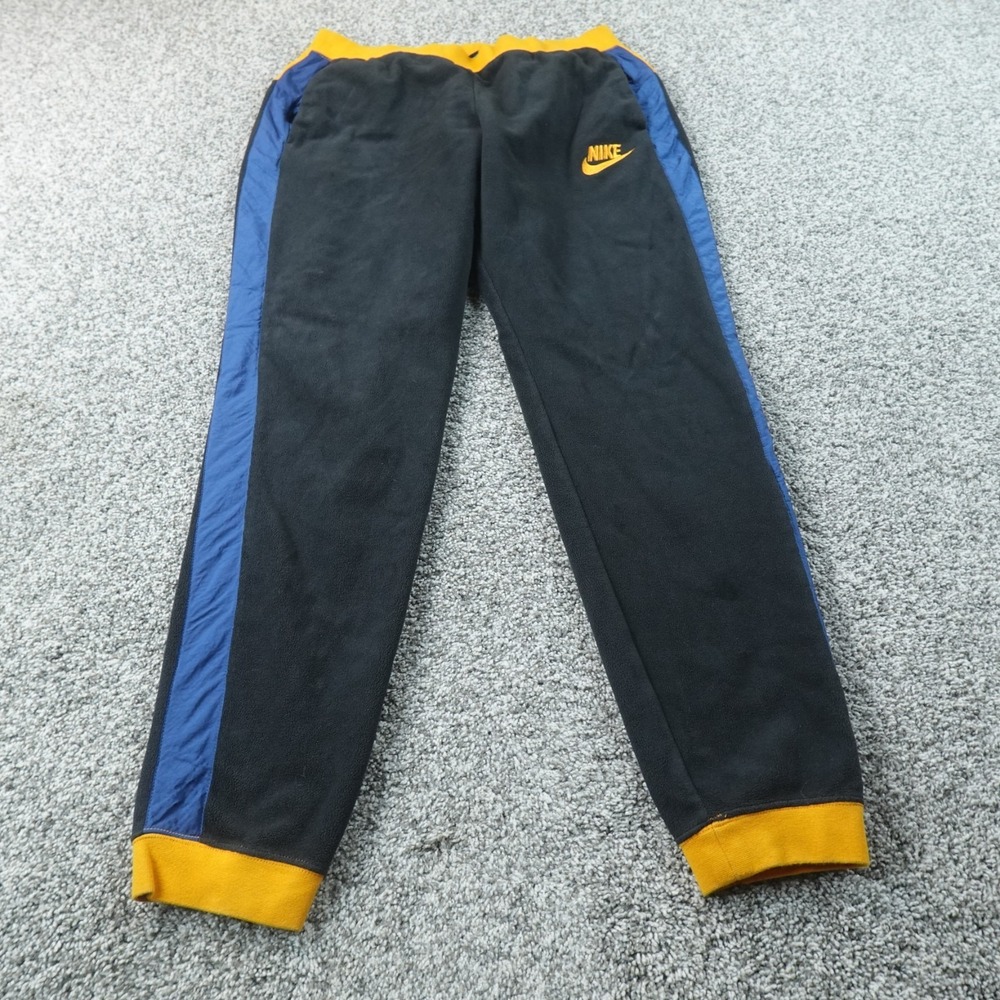 Nike Sweatpants Mens L Black Fleece Jogger Athletic Warmup Workout Gym Pants Run